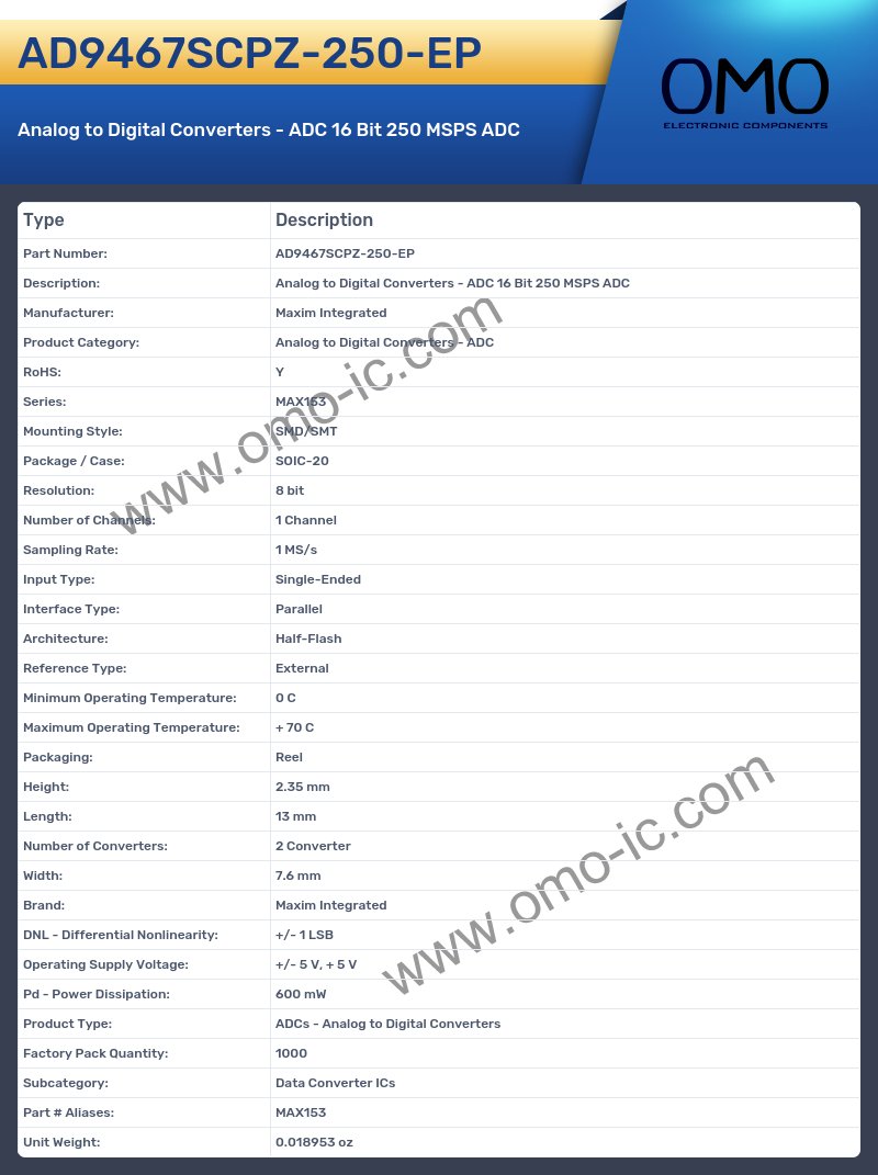 AD9467SCPZ-250-EP