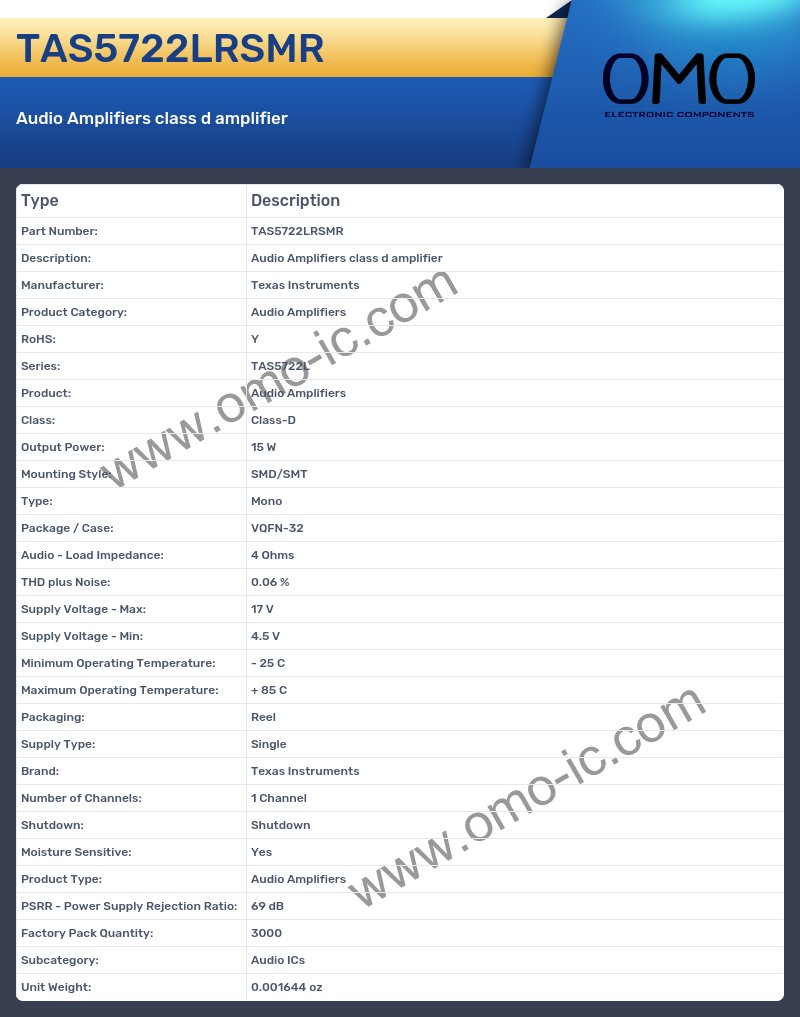 TAS5722LRSMR