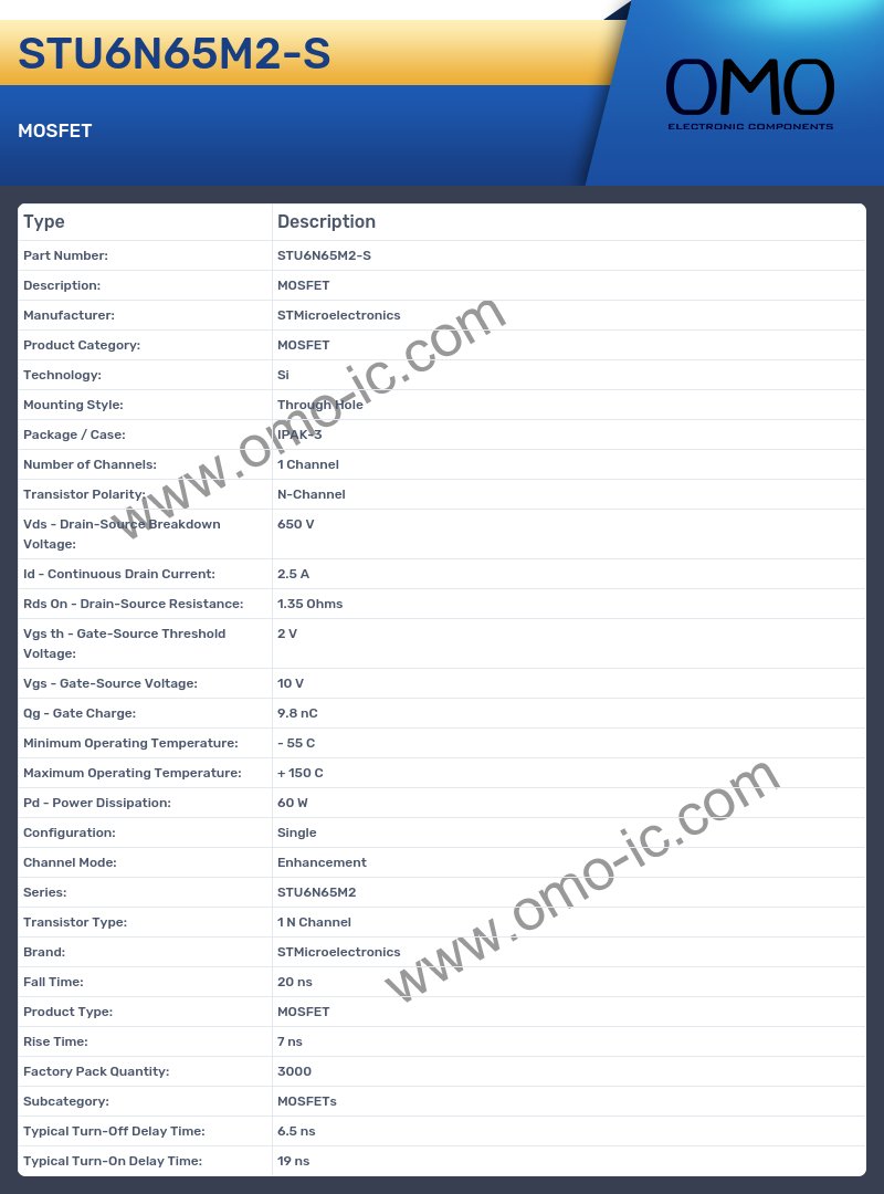 STU6N65M2-S
