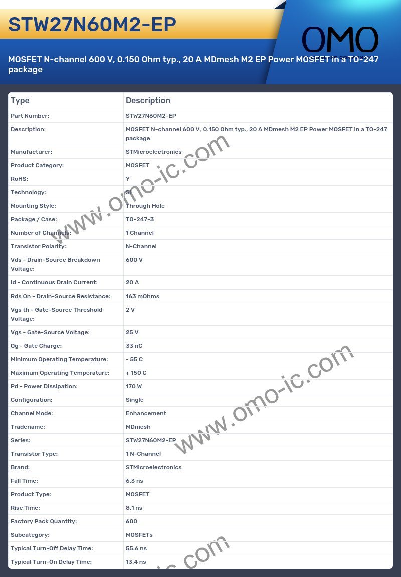STW27N60M2-EP