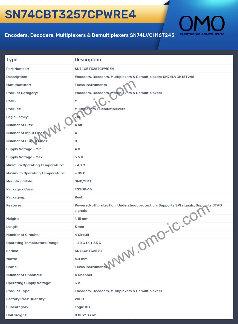 SN74CBT3257CPWRE4