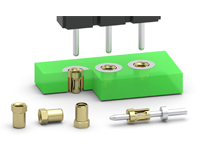 Zero-Profile Dual-Entry Receptacle