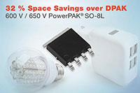 SIHJ6N65E, SIHJ7N65E, and SIHJ8N60E E Series MOSFE