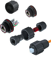 Waterproof Modular RJ45 Connectors
