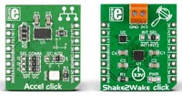 MIKROE 3-Axis MEMs Accelerometer Click Boards
