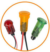 655 Series 1/2" Snap-in Panel Mount Indicator