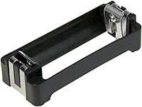 CR123A Battery Holder with Ultra-Low Profile