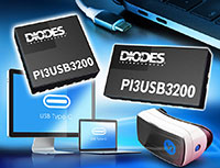 PI3USB3200 Type-C™ USB 3.1 Gen 2/USB 2.0 Switch
